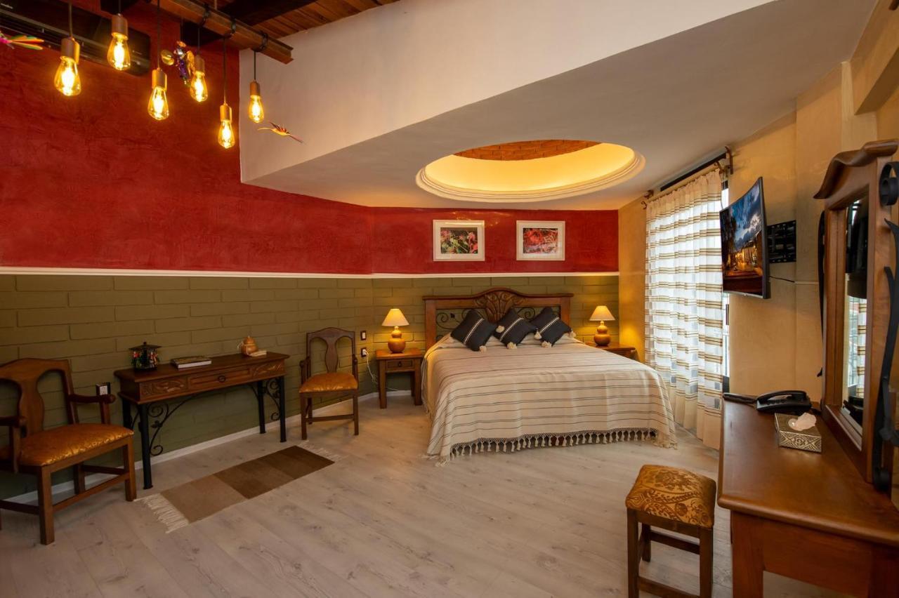 La Casona Colorada San Felipe Del Agua Hotel Oaxaca Ngoại thất bức ảnh